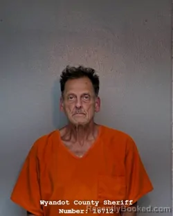 Mugshot of Keith Carl Olsen booked in Wyandot County, Ohio on September 27, 2026
