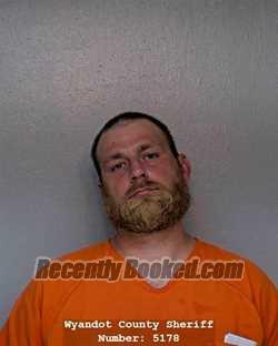 Booking photo from Wyandot County, Ohio