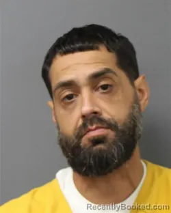 Mugshot of Emilio Reguero booked in Berks County, Pennsylvania on August 23, 2026