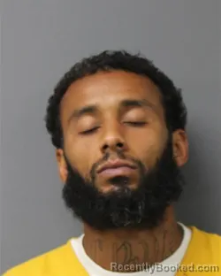 Mugshot of Tashon Allen Diaz booked in Berks County, Pennsylvania on August 24, 2026