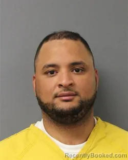 Mugshot of Gianthony Araujo-Mejia booked in Berks County, Pennsylvania on August 6, 2026