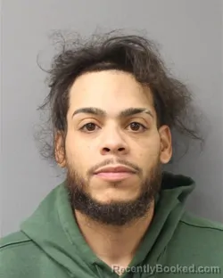 Mugshot of Angel Luis Caceres booked in Berks County, Pennsylvania on September 18, 2026