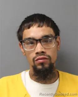 Mugshot of Brandon Lee Camacho-Santos booked in Berks County, Pennsylvania on July 31, 2026