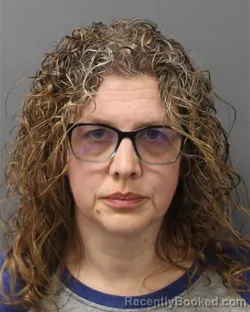 Mugshot of Kimberly Ann Rossanese booked in Berks County, Pennsylvania on July 24, 2026