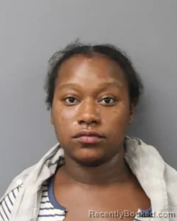 Mugshot of Nashia Sabrina Foy booked in Berks County, Pennsylvania on July 25, 2026