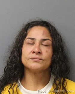 Mugshot of Xiomara Robles booked in Berks County, Pennsylvania on July 27, 2026
