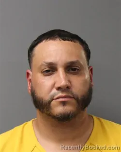 Mugshot of Malvin Crespo-Perez booked in Berks County, Pennsylvania on August 1, 2026