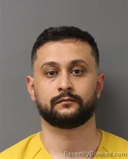 Mugshot of Serkan Sahin booked in Berks County, Pennsylvania on September 18, 2026