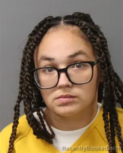 Mugshot of Kayla Marie Avilez booked in Berks County, Pennsylvania on September 21, 2026