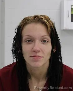 Mugshot of Abigail Renee Allen booked in Fayette County, Pennsylvania on July 31, 2026