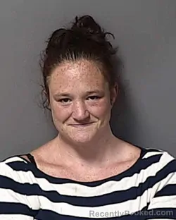 Mugshot of CHRISTINA LYNNE CARPENTER booked in Calhoun County, Florida on July 1, 2026