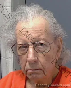 Mugshot of JAMES WALTER VINSON booked in Calhoun County, Florida on August 1, 2026