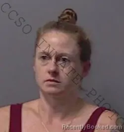 Mugshot of STACEY ANN RUDD booked in Calhoun County, Florida on August 3, 2026