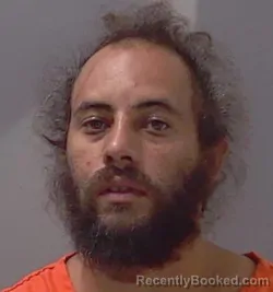 Mugshot of Brandon Allen Roberts booked in Calhoun County, Florida on August 28, 2026
