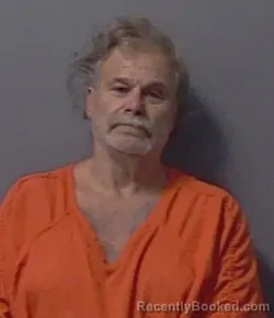 Mugshot of Randy Bernard Diehl booked in Calhoun County, Florida on October 8, 2026