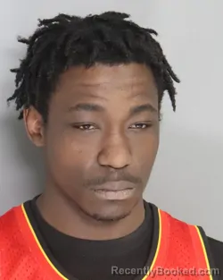 Booking photo from Aiken County, South Carolina