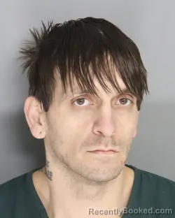 Booking photo from Aiken County, South Carolina