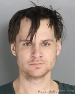 Booking photo from Aiken County, South Carolina