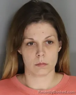 Mugshot of Heather Coney booked in Aiken County, South Carolina on August 14, 2026