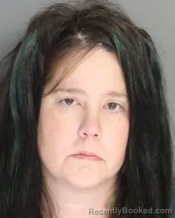 Mugshot of Jena Dasher booked in Aiken County, South Carolina on October 16, 2026