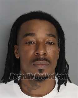 Booking photo from Aiken County, South Carolina