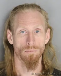 Booking photo from Aiken County, South Carolina