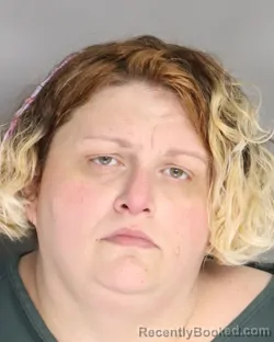 Mugshot of Cassie Rhinehart booked in Aiken County, South Carolina on August 27, 2026