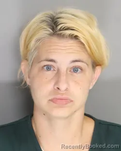 Mugshot of Jessica Moseley booked in Aiken County, South Carolina on September 3, 2026