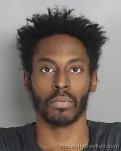 Booking photo from Aiken County, South Carolina