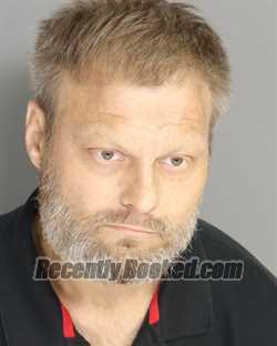 Booking photo from Aiken County, South Carolina