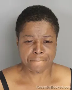 Mugshot of CALISTA WOODS booked in Aiken County, South Carolina on April 25, 2026