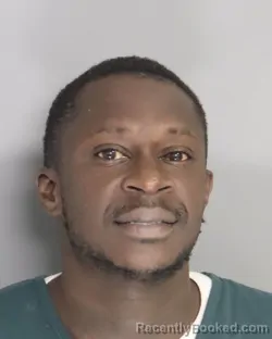 Mugshot of KENTRELL BROWN booked in Aiken County, South Carolina on April 18, 2026