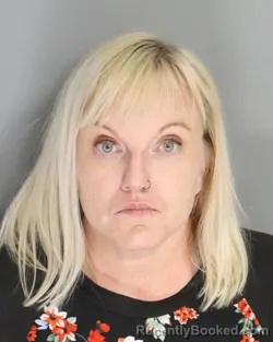 Mugshot of Christina Mims booked in Aiken County, South Carolina on August 26, 2026