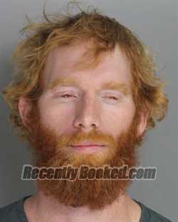 Booking photo from Aiken County, South Carolina
