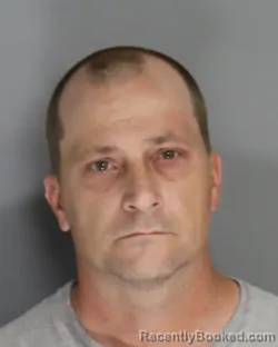 Mugshot of Benjamin Garner booked in Aiken County, South Carolina on September 4, 2026