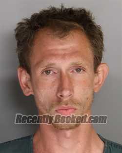Booking photo from Aiken County, South Carolina