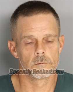 Booking photo from Aiken County, South Carolina