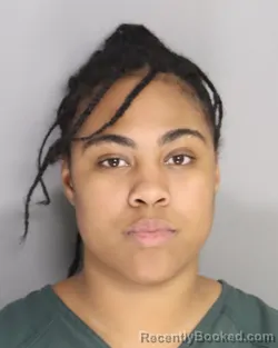 Mugshot of Imani Williams booked in Aiken County, South Carolina on August 25, 2026