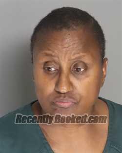 Booking photo from Aiken County, South Carolina
