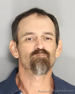 Mugshot of John Crowley booked in Aiken County, South Carolina on August 25, 2026