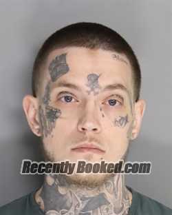 Booking photo from Aiken County, South Carolina