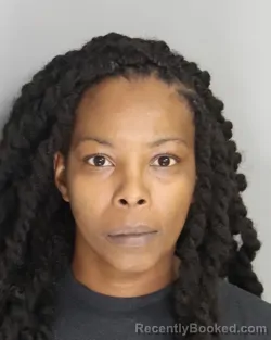 Mugshot of Teondra Coleman booked in Aiken County, South Carolina on October 22, 2026