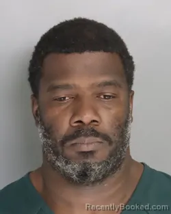 Booking photo from Aiken County, South Carolina