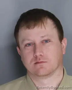 Booking photo from Aiken County, South Carolina