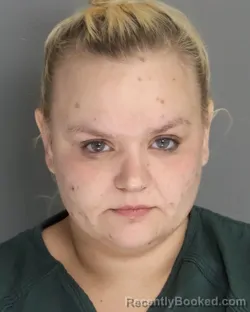 Mugshot of MIKAYLA CHESNUT booked in Aiken County, South Carolina on April 28, 2026