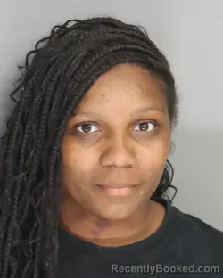 Mugshot of TYRIONA MONIQUE HANKINSON booked in Aiken County, South Carolina on April 24, 2026
