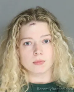 Mugshot of FARRAH DYCHES booked in Aiken County, South Carolina on May 8, 2026