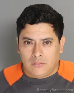 Mugshot of DOMINGO PEREZ ALVARENGA booked in Aiken County, South Carolina on May 10, 2026