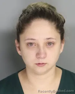 Mugshot of Briana Perkins booked in Aiken County, South Carolina on August 19, 2026