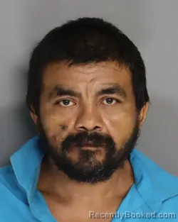 Mugshot of Jairo Luarte Sifuentes booked in Aiken County, South Carolina on August 19, 2026